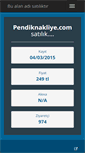 Mobile Screenshot of pendiknakliye.com