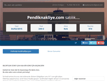 Tablet Screenshot of pendiknakliye.com